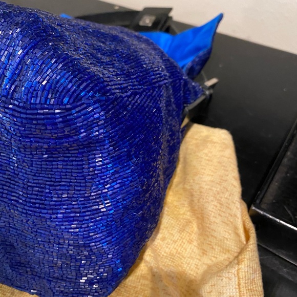 FENDI MAMA BEADED VINTAGE BLUE - Picture 5 of 12